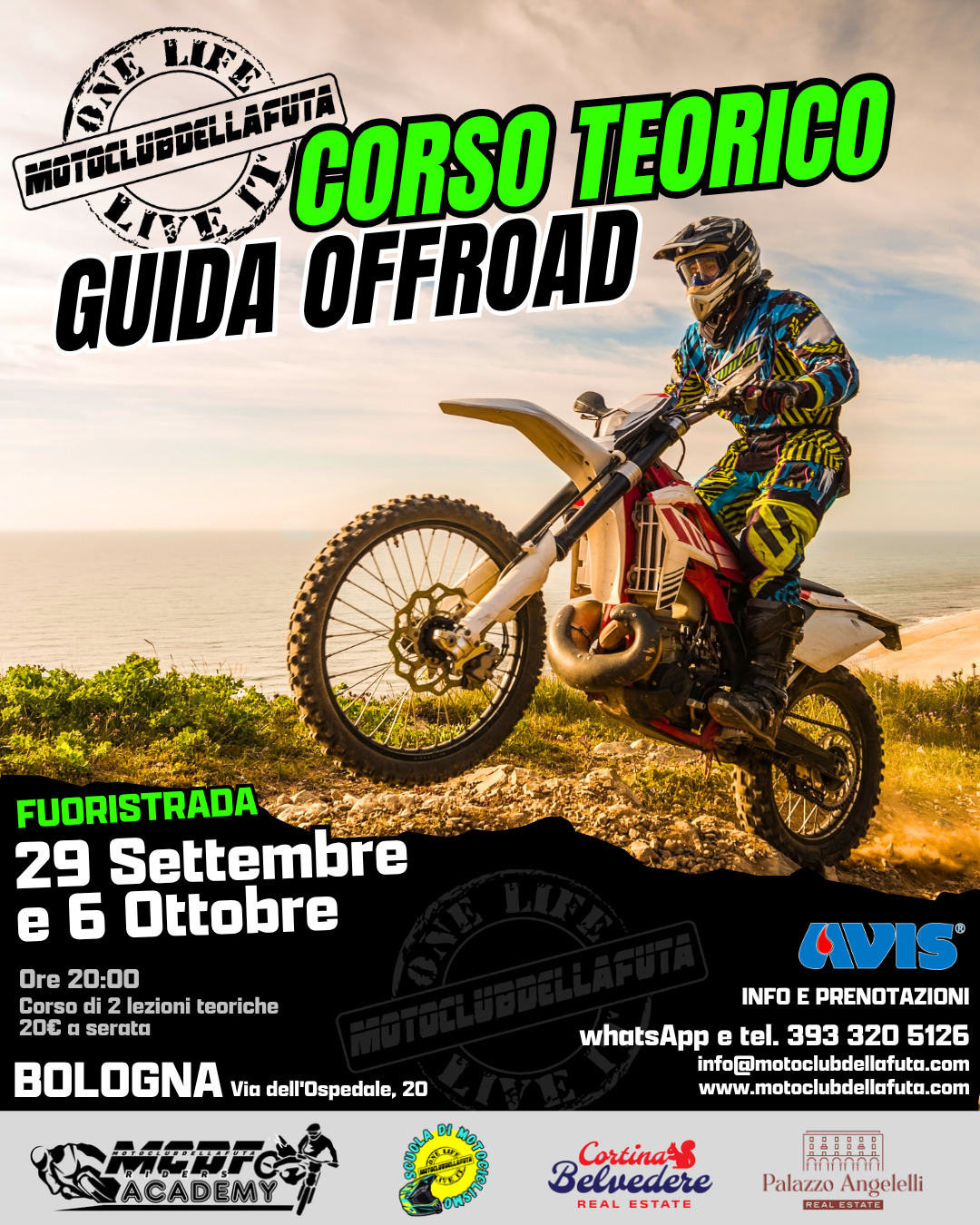 Scopri di più sull'articolo TEORICO – Corso di Tecniche di Guida Motociclistica FUORISTRADA seconda parte